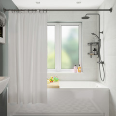 AD260021 Flexi Fix Shower Rod Black-PPT-SML