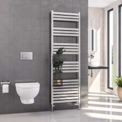 Defford 1800 x 600mm Towel Rail - Chrome