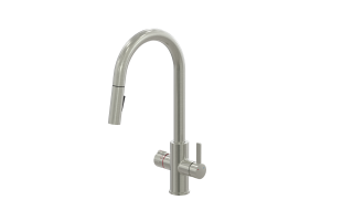 4in1 Pull Out Brushed Nickel